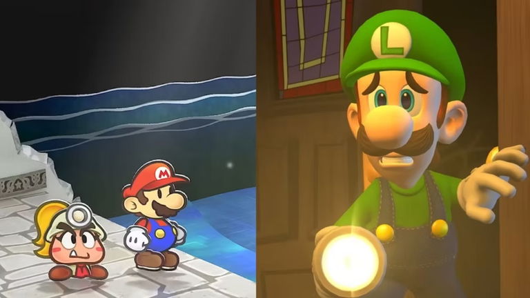 Paper Mario: La Puerta Milenario y Luigi's Mansion 2 HD filtran su tamaño en Nintendo Switch