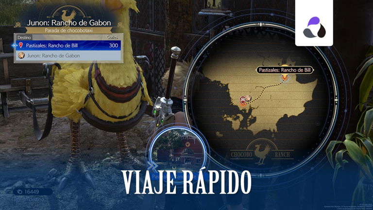 Final Fantasy VII Rebirth: cómo usar el viaje rápido entre regiones