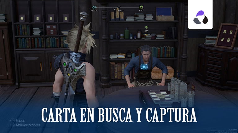 Final Fantasy VII Rebirth: completar Carta en busca y captura y recompensas