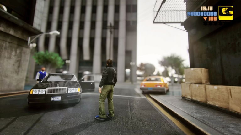Así de impresionante luciría GTA III en Unreal Engine 5
