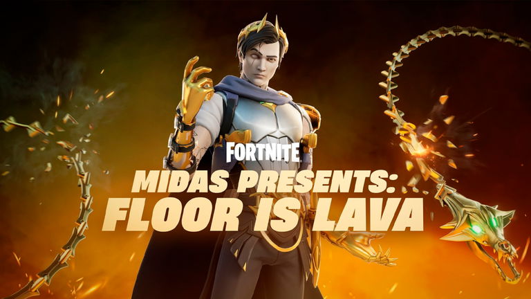 Fortnite: filtradas las recompensas gratuitas del modo "Midas presenta: El suelo es lava"