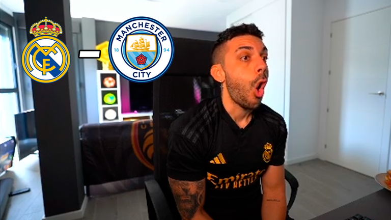 La reacción de DjMaRiiO al sorteo de la Champions que representa a todo el madridismo