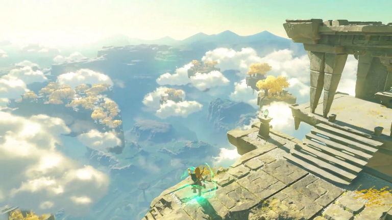 Este jugador de Zelda: Tears of the Kingdom construye un avión realmente rápido