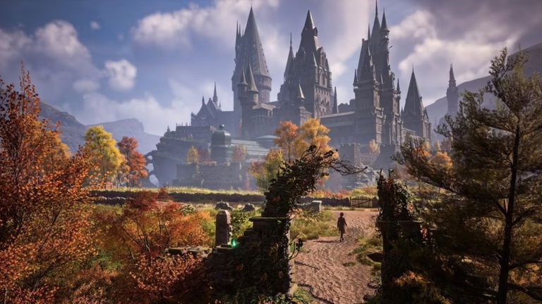 Un glitch en Hogwarts Legacy cambia el aspecto del castillo