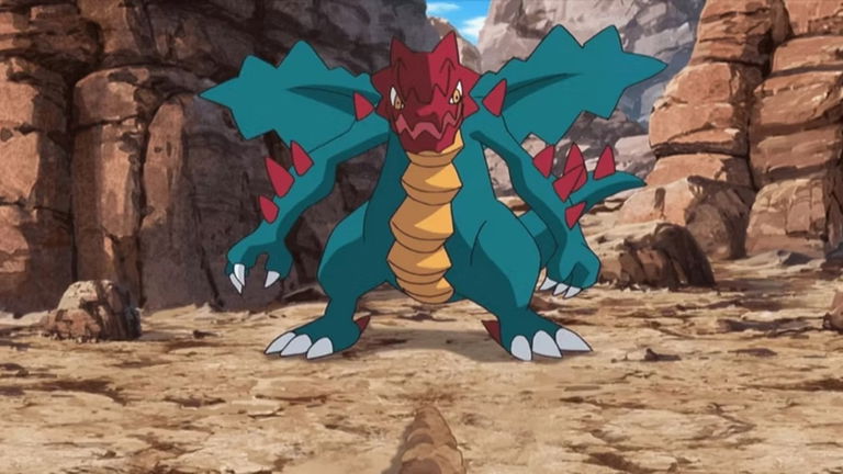 Rediseñan al Pokémon Druddigon como si fuese de tipo Roca