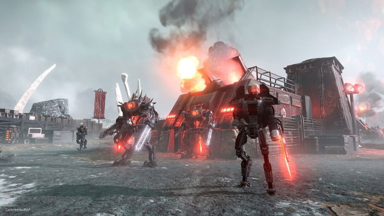 Helldivers 2: este clip muestra cómo los autómatas se matan entre ellos