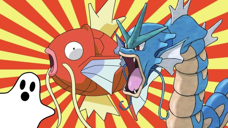 Así de impresionantes serían los Pokémon Magikarp y Gyarados con el tipo fantasma