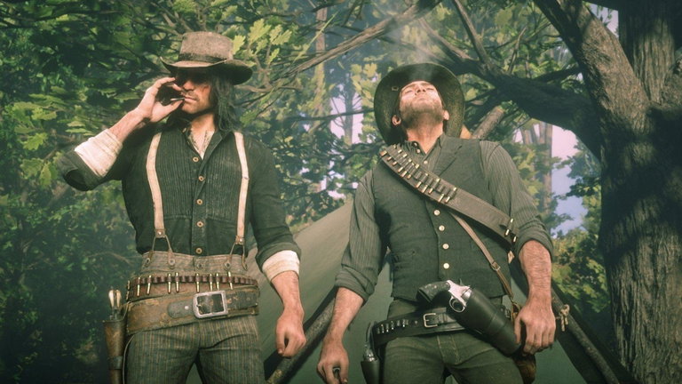Este jugador de Red Dead Redemption encuentra una curiosa conexión entre Arthur y John