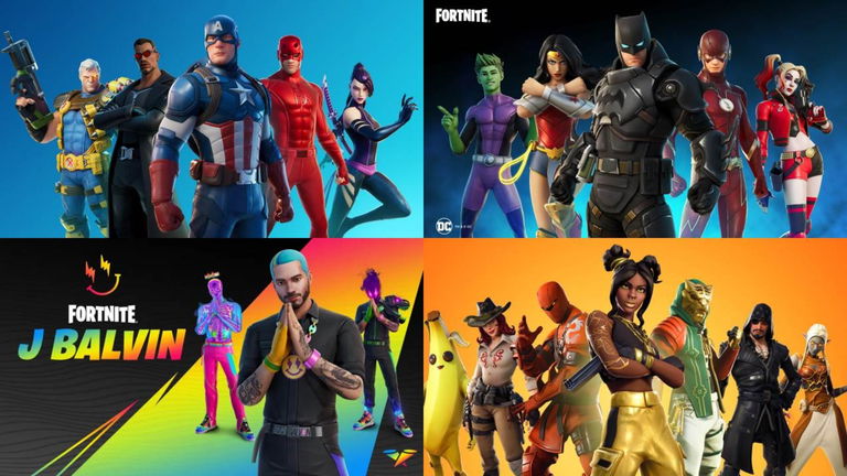Fortnite es el videojuego con más colaboraciones de toda la historia
