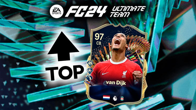 EA Sports FC 24 Ultimate Team: se filtra la carta TOTS de van Dijk y romperá el juego