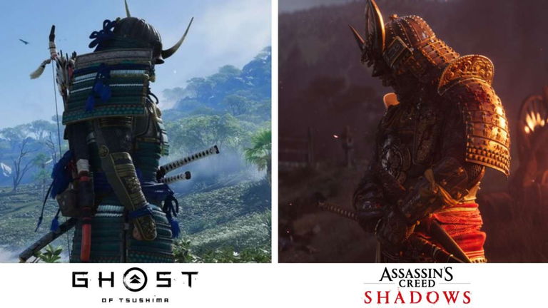 Comparan el tráiler de Assassin's Creed Shadows con escenas de Ghost of Tsushima y encuentran similitudes