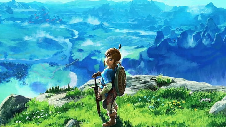 Recrean el mapa de Zelda: Breath of the Wild con LEGO