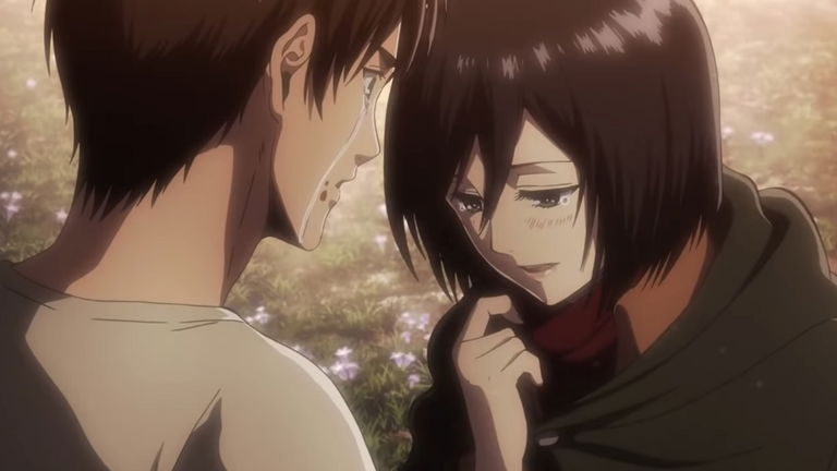 Eren y Mikasa demuestran que son la mejor pareja de Ataque a los Titanes en esta ilustración creada por IA
