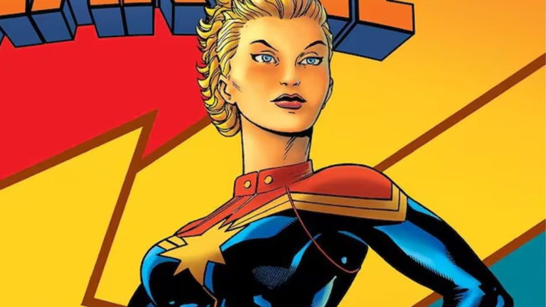 Capitana Marvel rinde tributo a su mentor con su nuevo traje