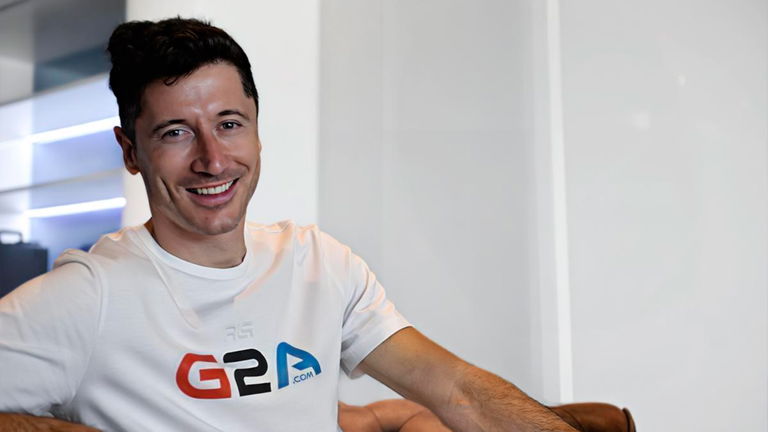 G2A presenta a Robert Lewandowski, delantero del FC Barcelona, como nuevo embajador