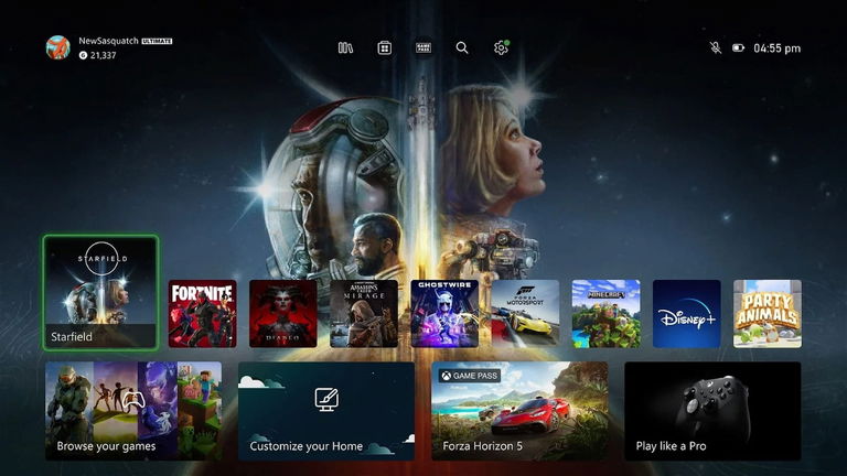 Xbox está probando una nueva función para el menú de la consola