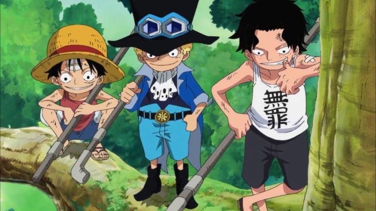 One Piece reúne a los hermanos de Luffy en una genial ilustración
