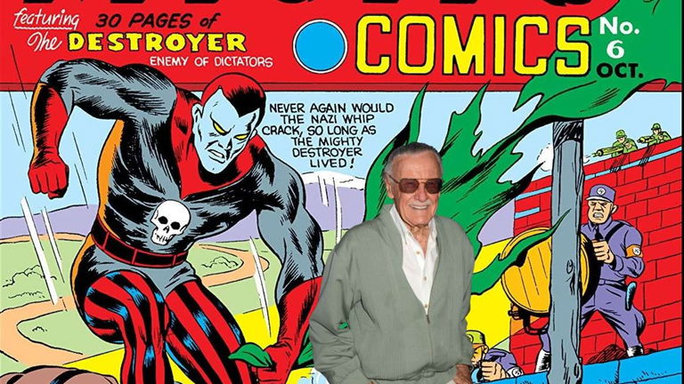 El primer personaje que creó Stan Lee se llama The Destroyer