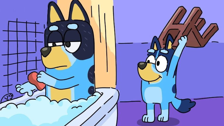 Los Simpson cuentan con Bluey en su último crossover