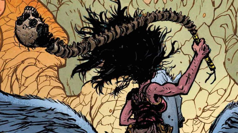 DC Comics: la mujer maravilla usó la columna de Superman como arma para salvar el mundo