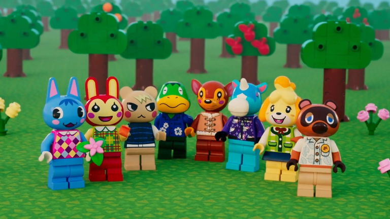 Hazte con este pack de LEGO Animal Crossing de acampada en My Nintendo Store