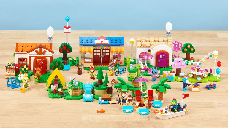 Compra ya este pack de LEGO Animal Crossing del Capitán y Munchi en My Nintendo Store