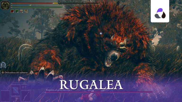 Cómo derrotar al Rugalea, el gran oso rojo en Elden Ring