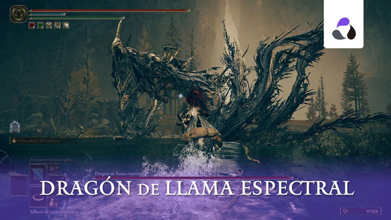 Cómo derrotar al Dragón de llama espectral en Elden Ring y sus recompensas