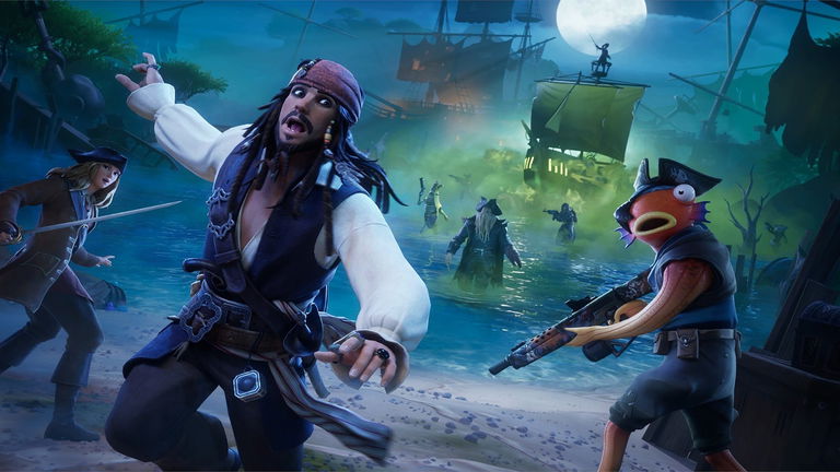 Piratas del Caribe llega por fin a Fortnite con Jack Sparrow y más personajes