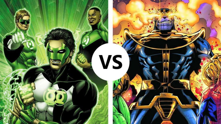 DC vs Marvel: ¿podría un Linterna Verde ganarle a Thanos?