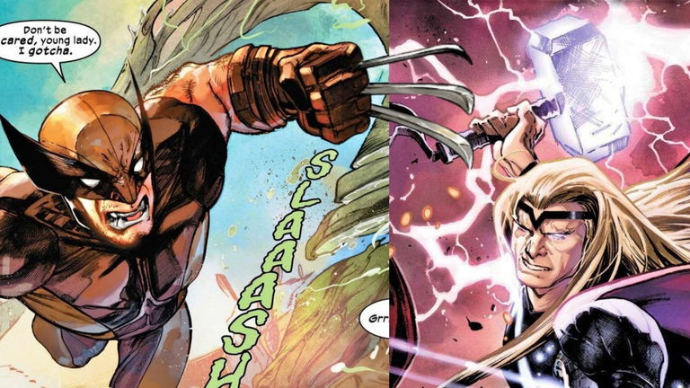 ¿Las garras de Lobezno pueden contra el martillo de Thor?