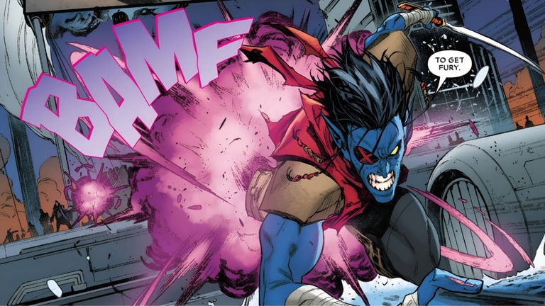 Nightcrawler convierte sus poderes en un arma de clasificación R en Marvel