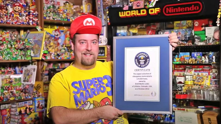 Esta es la mayor colección de merchandising de videojuegos: más de 8 mil artículos