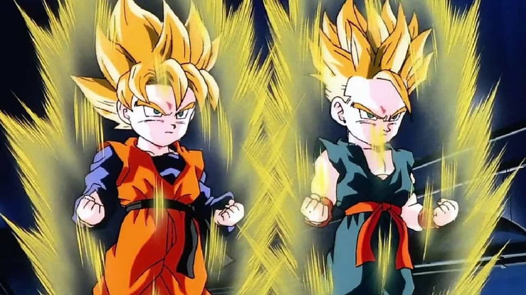 Dragon Ball: Goten y Trunks protagonizan su propia aventura en esta brillante ilustración