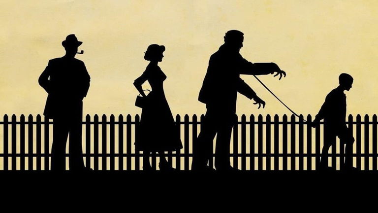 Esta película es una mezcla única de terror, comedia y comentario social, combinado con zombis