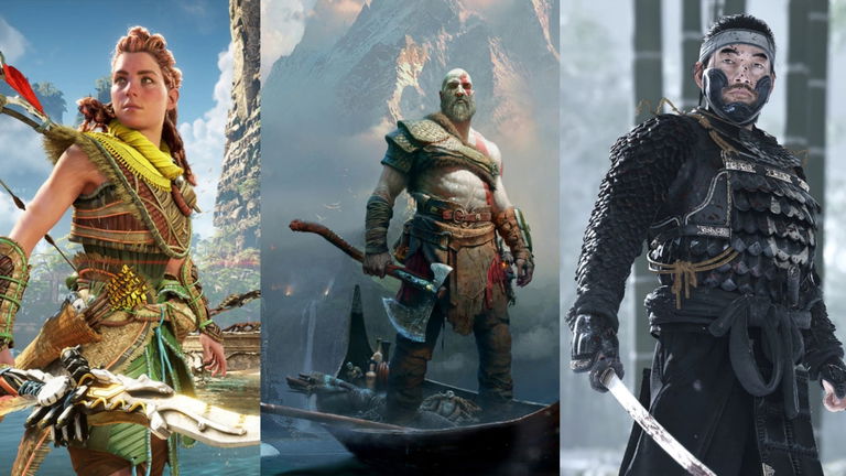 PlayStation presenta una nueva línea de figuras con Aloy, Kratos y Jin Sakai como protagonistas