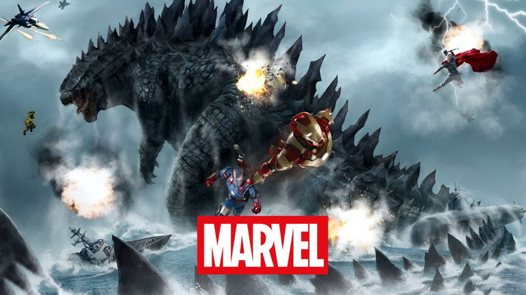 Iron Man desata el poder de la Godzilla-Buster en su lucha contra el icónico kaiju