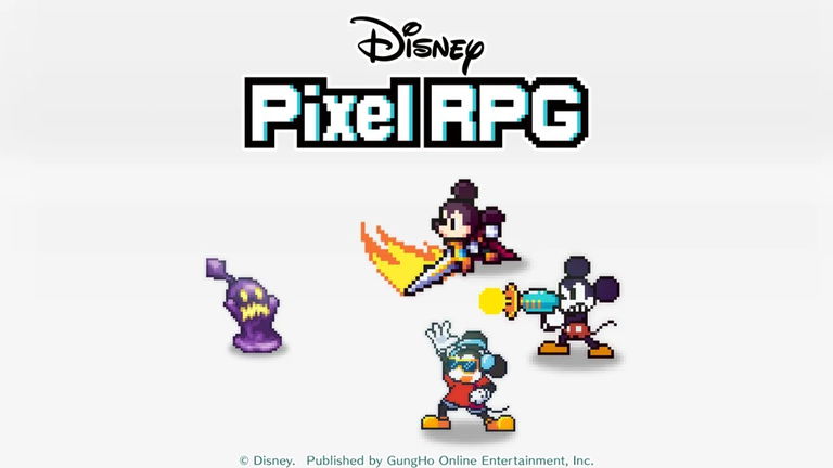 Disney anuncia su próximo juego pixel RPG con Mickey Mouse y más personajes