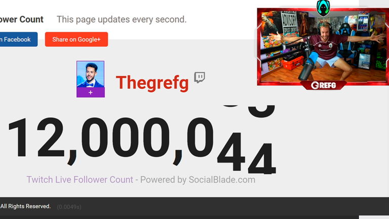 TheGrefg alcanza los 12 millones de seguidores en Twitch y dedica unas palabras a sus seguidores