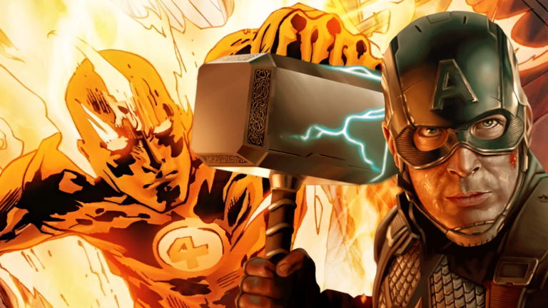 ¿Un Capitán América en llamas? Chris Evans se convierte en una increíble versión de Johnny Storm en el UCM