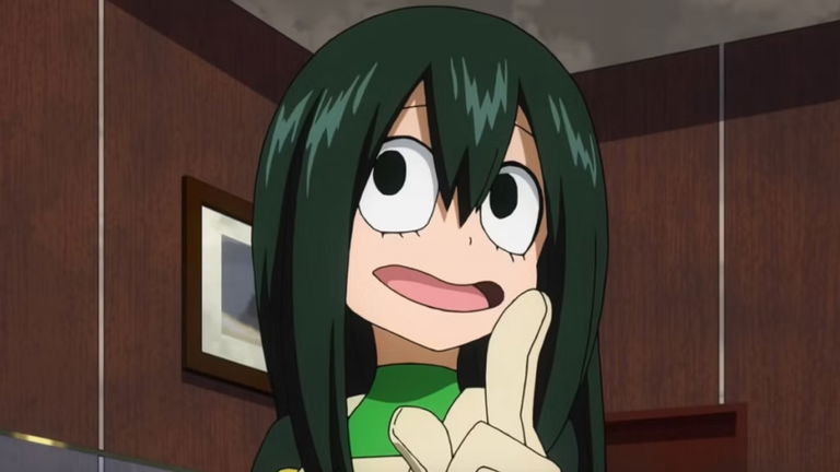 Froppy de My Hero Academia protagoniza el fanart más adorable que verás hoy