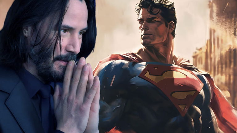 De John Wick a Superman: Keanu Reeves se convierte en una épica versión del Hombre de Acero para el DCEU
