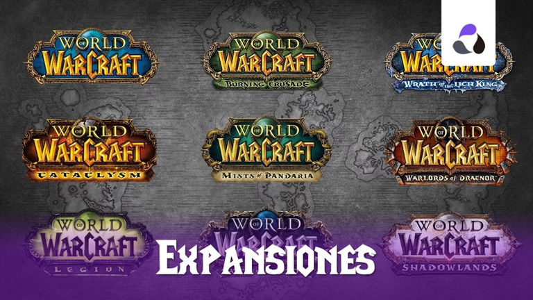 Todas las expansiones y contenido actual de World of Warcraft