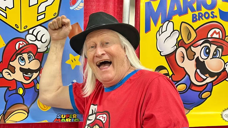 Charles Martinet, voz original de Mario, revela sus juegos favoritos del fontanero