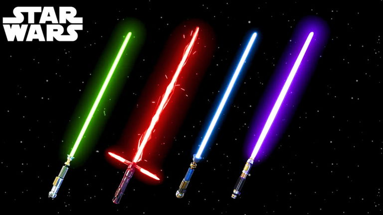 Qué significan los colores de los sables de luz en Star Wars