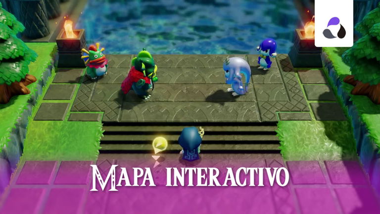 Descubre el mapa interactivo de Zelda: Echoes of Wisdom con todos sus secretos