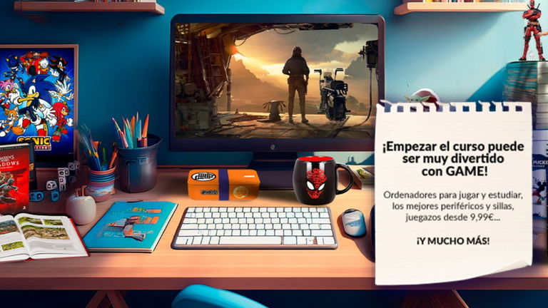 GAME celebra la vuelta al cole con ofertas en videojuegos, consolas y mucho más