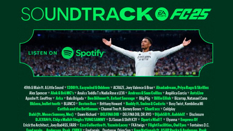 EA Sports FC 25 presenta su soundtrack oficial: J Balvin, Billie Eilish, Bizarrap, SAIKO...