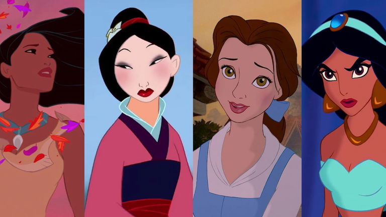 Edad y altura de las princesas de Disney