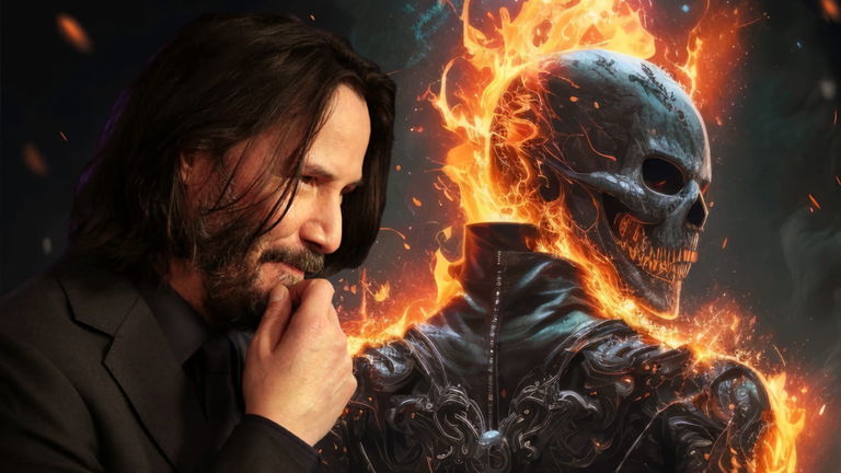 De John Wick a Ghost Rider: Keanu Reeves se convierte en una increíble versión de Johnny Blaze en el UCM